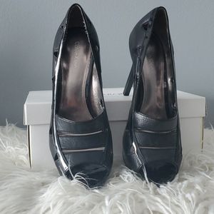 Calvin Klein Rikki Peep Toe Pump